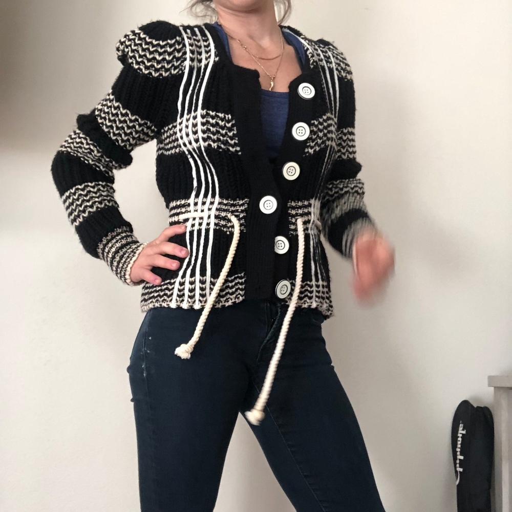 100% wool Laureate Lane Sweater
